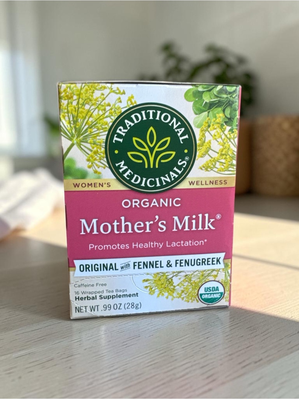 Organic‎ Mother’s Milk Herbal Tea – Women's Wellness 2 Tea Boxes New Exp 6/28
